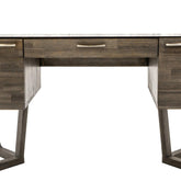 Aura Writing Compact Desk with Italian Carrara Marble Top - Northern Interiors